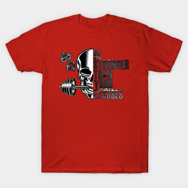 Stronger Than Excuses T-Shirt by American Phoenix 